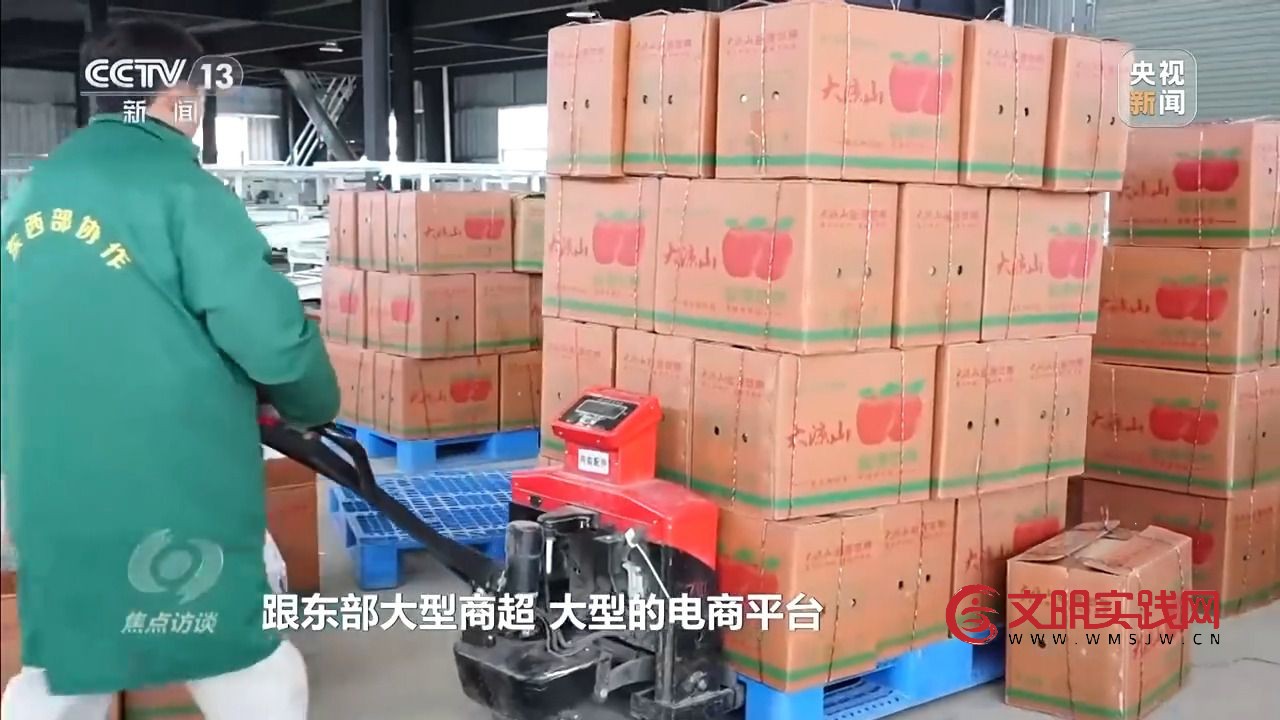 “小苹果”撬动大产业 区域协作让农产品“出山达海”