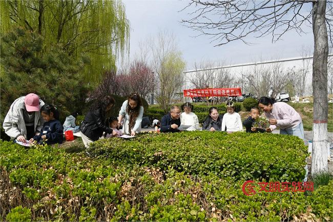 山西闻喜开展“赴一场春之约”亲子活动 山西闻喜开展“赴一场春之约”亲子活动