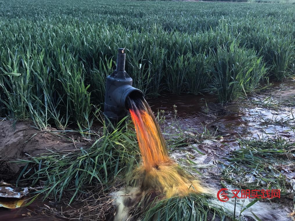 河北保定通报蠡县部分灌溉井出水呈红色调查处置情况