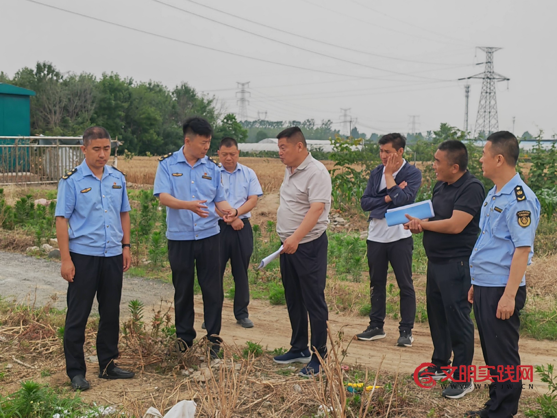 接待在一线 响应在现场 第二大队推进下穿道路积水隐患综合治理