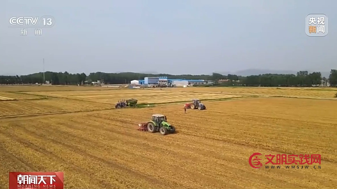 科技赋能 全国夏播粮食进度近七成 科技赋能 全国夏播粮食进度近七成
